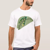 erwten in een peul t-shirt (Voorkant)