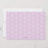 Erwten in een piek-meisje kaart (Achterkant)