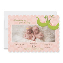 Erwten in een piek-meisje