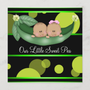 Erwten in een pod Afro-Amerikaanse gender openbare Kaart