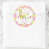 Erwten in een Pod Baby Meisje Dank je Label (Tas)