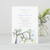 Erwten in een pod-tuin-tweeling babyboeien kaart (Staand voorkant)