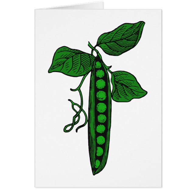 Erwten in peul (Voorkant)