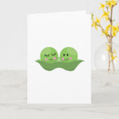 erwten in pod kaart (Gele Bloem)