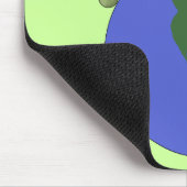 Erwten op aarde muismat (Hoek)