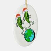 Erwten op Aarde Ornament (Rechts)