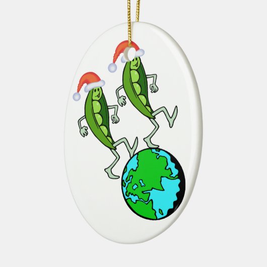 Erwten op Aarde Ornament (Links)