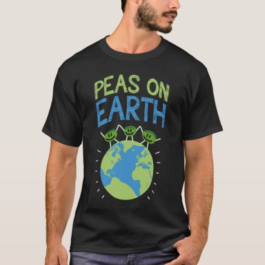 Erwten op aarde Paas of wagon T-shirt (Voorkant)
