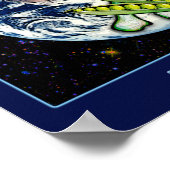 Erwten op aarde! poster (Hoek)