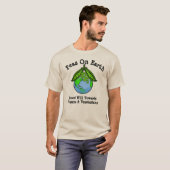 Erwten op aarde Rwt of vegetarisch T-Shirt (Voorkant volledig)