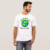 erwten op aarde t-shirt (Voorkant volledig)