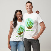 Erwten op aarde t-shirt (Unisex)