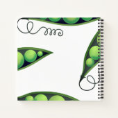 Erwten peapod persoonlijk kookboek recept notitieb notitieboek (Achterkant)