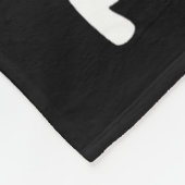 Erwten proeven de Peaness Peas Beans Rude Joke Fleece Deken (Hoek)