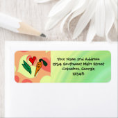 Erwten, wees mijn Valentijn Etiket (Insitu)