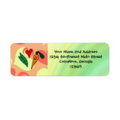 Erwten, wees mijn Valentijn Etiket (Voorkant)