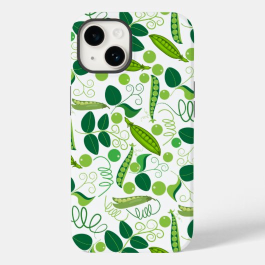 Erwtenpatroon 01.bw Case-Mate iPhone case (Achterkant)