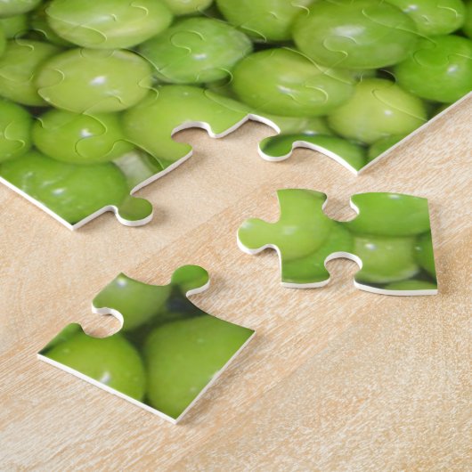 erwtenpuzzel legpuzzel (Zijkant)