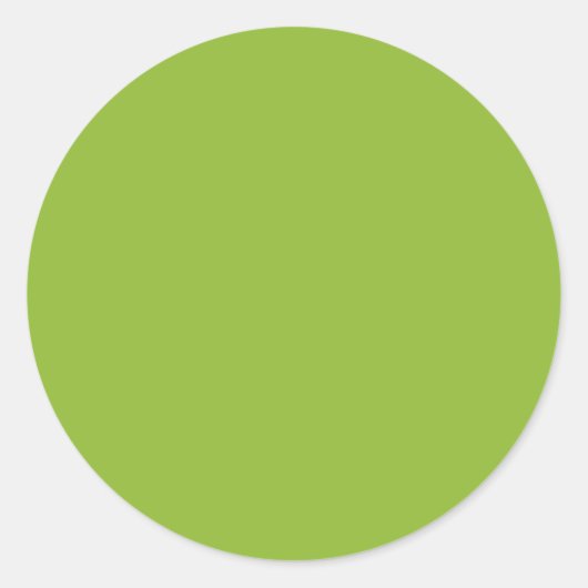 Erwtensoep Groen Ronde Sticker (Voorkant)
