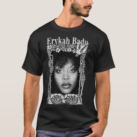 Erykah Badu - Black Rusty T-shirt (Voorkant)