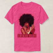 Erykah badu bruin  t-shirt (Design voorkant)