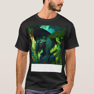 Erykah Badu Originele Fan Art T-shirt