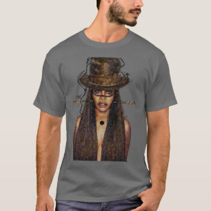 Erykah Badu retro  rapper T-shirt