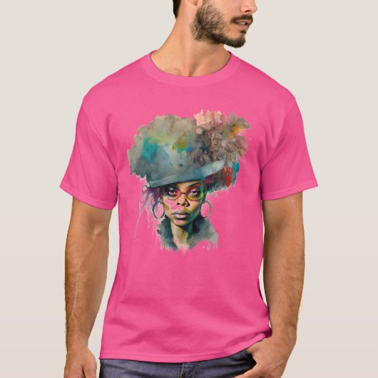Erykah Badu T-shirt (Voorkant)