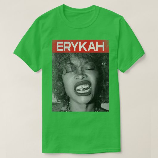 erykah badu TShirt 1 (Design voorkant)