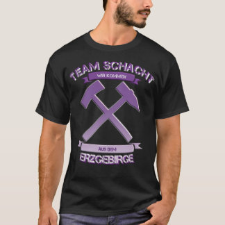 Erzgebirge Team Voetbal Aue Schacht Wandelcadeau N T-shirt