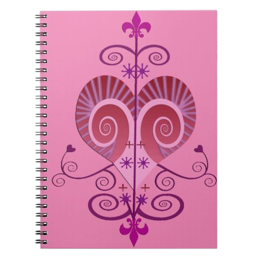 ERZULI FREDA DAHOMEY VEVE NOTITIEBOEK (Voorkant)