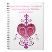 ERZULI FREDA DAHOMEY VEVE NOTITIEBOEK (Voorkant)