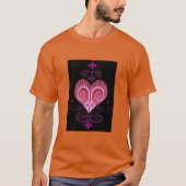 ERZULI FREDA DAHOMEY VEVE SECRET VODOU GEOMETRIE T-SHIRT (Voorkant)