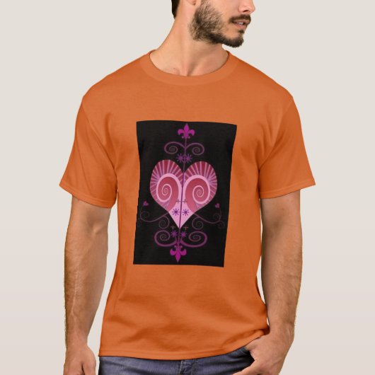 ERZULI FREDA DAHOMEY VEVE SECRET VODOU GEOMETRIE T-SHIRT (Voorkant)