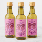 ERZULI FREDA VEVE Etiket op voedsel en dranken (Flessen)