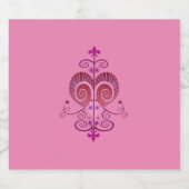 ERZULI FREDA VEVE Etiket op voedsel en dranken (Enkel label)