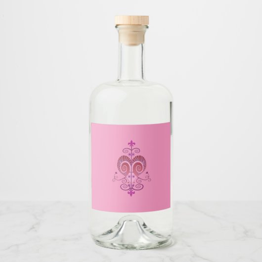 ERZULI FREDA VEVE Etiket op voedsel en dranken (Voorkant)