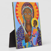Erzulie Dantor Black Madonna Voodoo Fotoplaat (Zijkant)