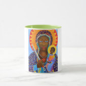 Erzulie Dantor Black Madonna Voodoo Mok (Midden)