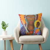 Erzulie Dantor Black Madonna Voodoo New Orleans Kussen (Stoel)