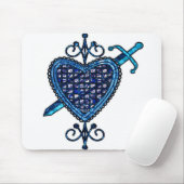 Erzulie Dantor Veve Sigil Muismat (Met muis)