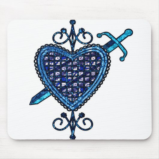 Erzulie Dantor Veve Sigil Muismat (Voorkant)