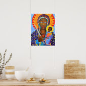 Erzulie Dantor Voodoo New Orleans Haïti Poster (Keuken)