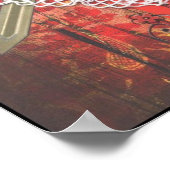 Erzulie Dantor's Vèvè Poster (Hoek)