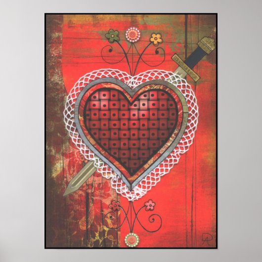 Erzulie Dantor's Vèvè Poster (Voorkant)