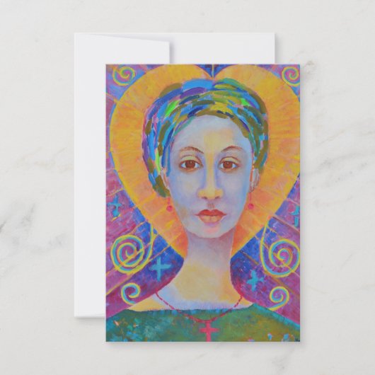 Erzulie Freda voodoo Orleans Dantor Wudu art (Voorkant)