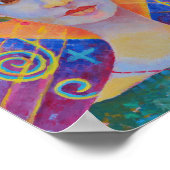 Erzulie Freda voodoo Orleans Dantor Wudu art Poster (Hoek)