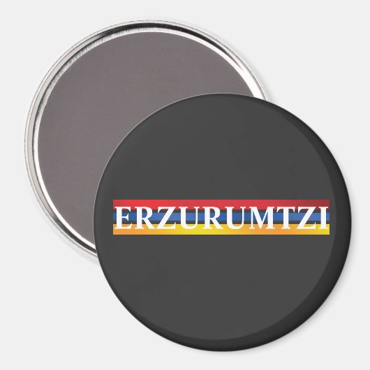 Erzurumtzi Magnet (Voorkant / Achterkant)