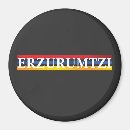 Erzurumtzi Magnet (Voorkant)