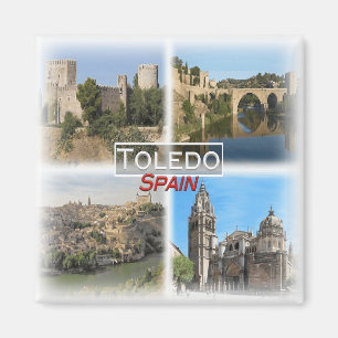 ES0134 Europa, Spanje, Toledo, Koelkast Magneet
